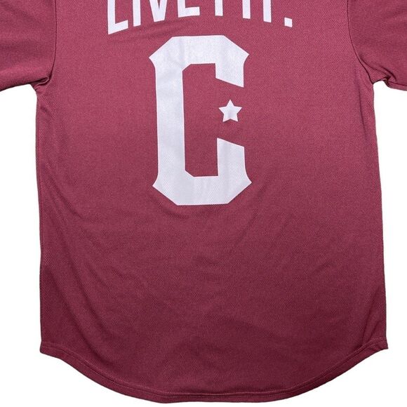 LVFT Live Fit. Apparel Mens Button Down Baseball Jersey for The Gym Size M - Picture 5 of 7